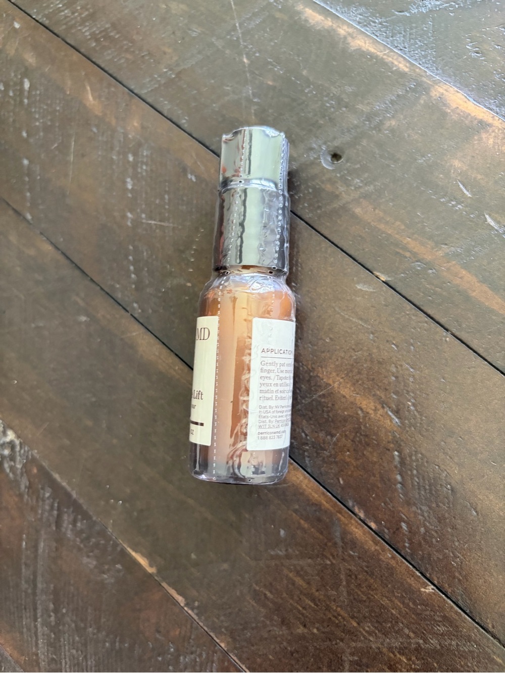Perricone MD Firming Eye Lift - Silver Cap & Cream-Tan Bottle - Picture 2 of 2